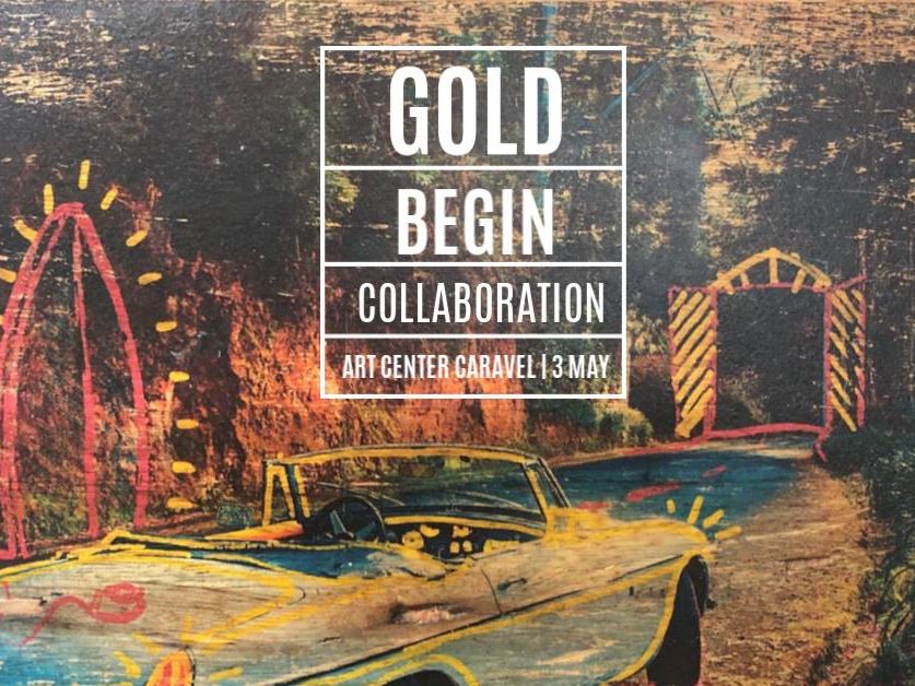 Christian GOLD 6 Benjamin BEGIN Exhibition Flyer